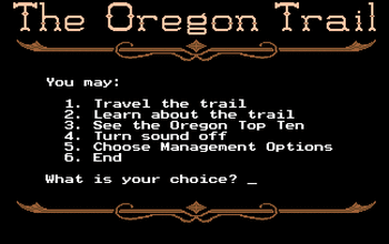 Oregon Trail The 1990 screenshot 1