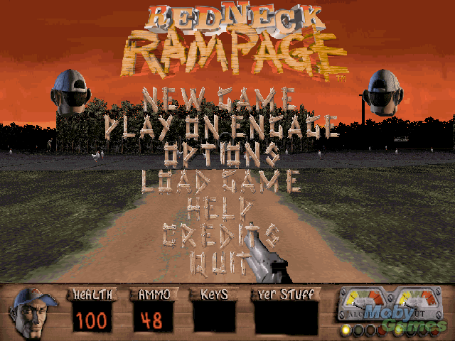 msdos Redneck Rampage 1997 screenshot