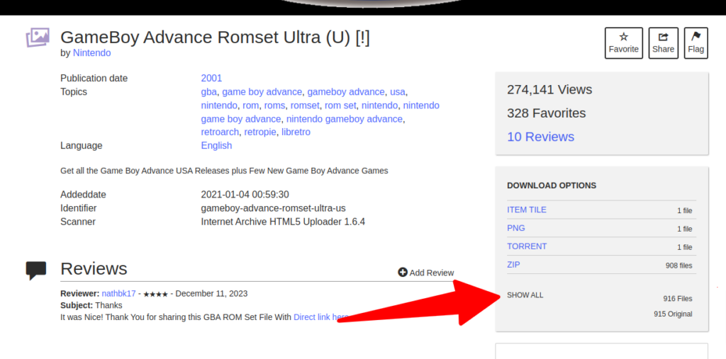 Encontrar ROMs de GameBoy Advance es más sencillo de lo que parece, en Archive